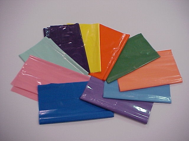 Custom Poly Packaging, Colorful Trash Bags, Fundraising
