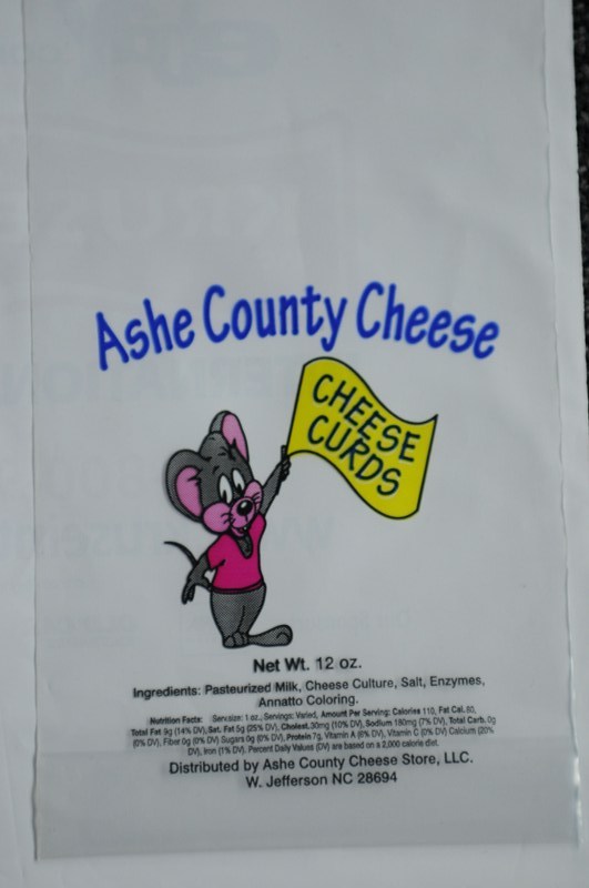 Ashe Country Cheese Bag